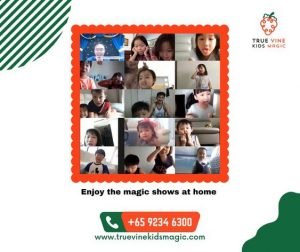 virtual magic show in Singapore