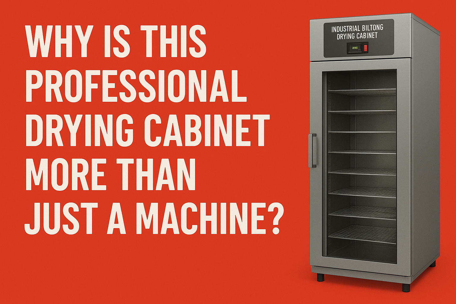Why Is This Professional Drying Cabinet More Than Just a Machine?